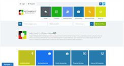 Desktop Screenshot of mzbusinessdirectory.net