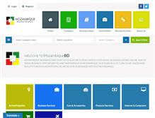 Tablet Screenshot of mzbusinessdirectory.net